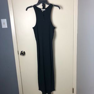 Rag & Bone the essential rubbed tank dress size M-black